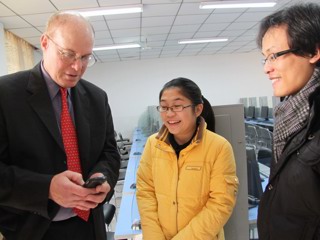 20091201美国教育家来访“美国AP课程中心”