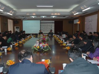 20081226教育部专题培训班成员来我校交流