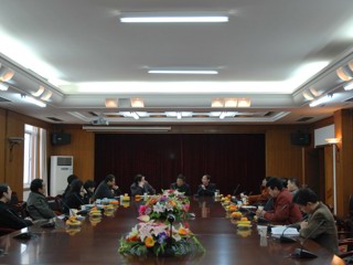 20090312淮阴中学到我校对口交流