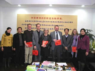 20090401丹麦巴勒普市友好学校校长来访