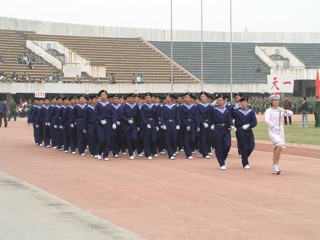 参加无锡市会操比赛