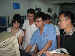 20120823我校技术老师赴上海参加数控技术培训