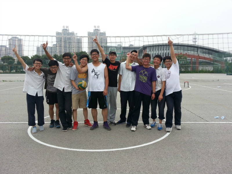 2013年男队获得区冠军